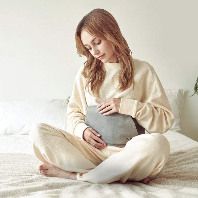 잉코 프리미엄 포켓 휴대용 온열 찜질기, PD-130, 그레이