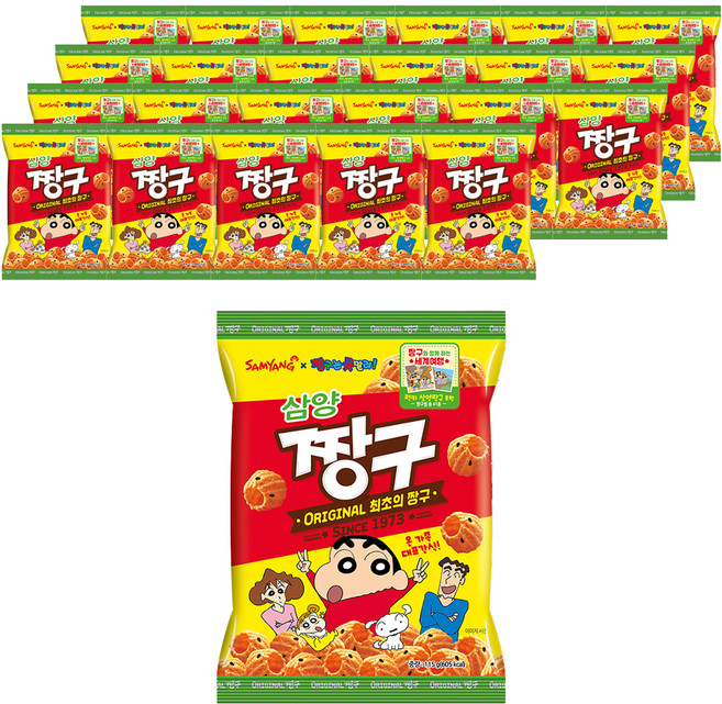 삼양 짱구, 115g, 24개