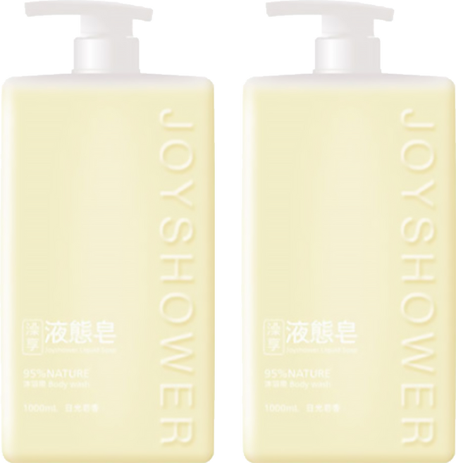 澡享 液態皂 植物潔淨因子 溫和清潔 亞洲親膚配方, 1L, 2瓶