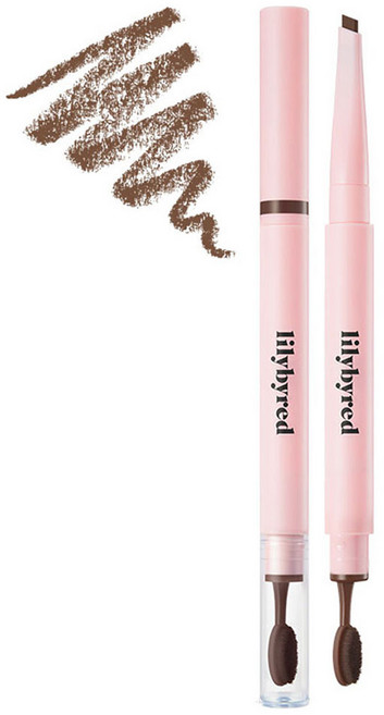 릴리바이레드 하드 플랫 아이브로우 오토펜슬 0.17g, 04 다크 브라운, 1개