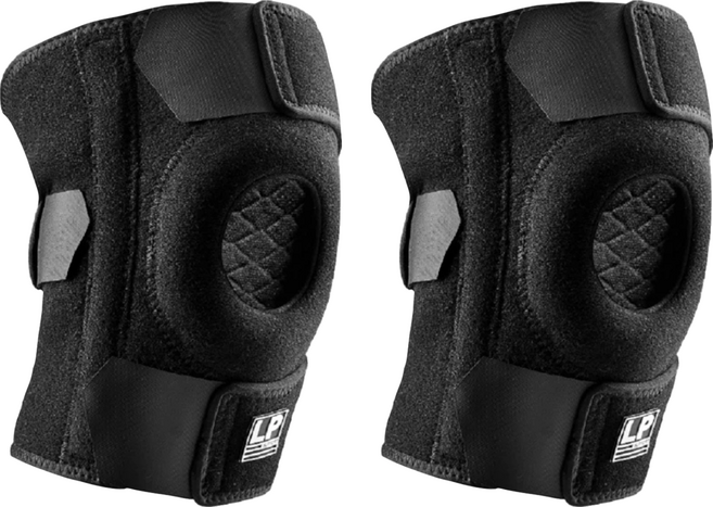 LP 高透氣彈簧支撐型護膝 733CAR1-BK-F, 2個