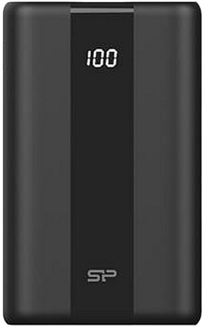 Silicon Power 廣穎電通 行動電源 10000mAh, QP55, 1個, Black