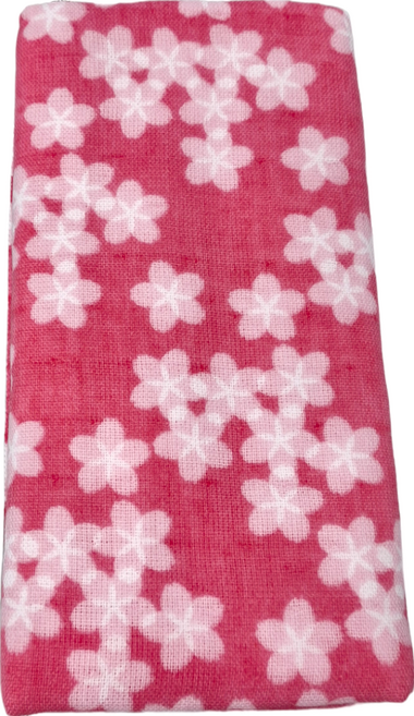 imabari towel 今治毛巾 日本內銷款 速乾紗布巾 90 x 34cm, 櫻花, 1條