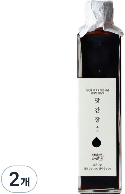 부엉이곳간 맛간장, 350g, 2개