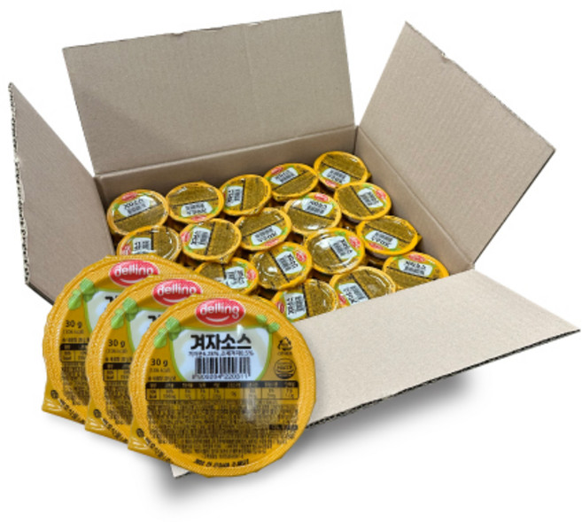 델링 겨자소스, 30g, 100개