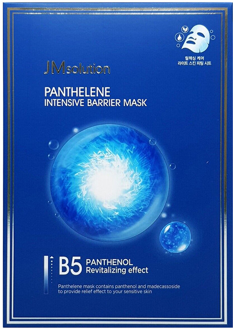 JMsolution 肌司研 維他命B5緊緻修護補水面膜, 10片, 1盒