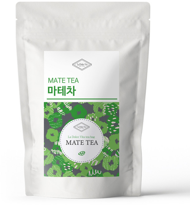 La Dolce Vita 瑪黛茶三角茶包, 1.2g, 50包, 1袋