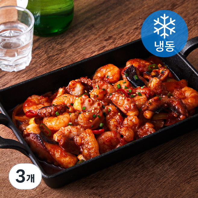 꾸버가 낙곱새 볶음 (냉동), 3개, 420g