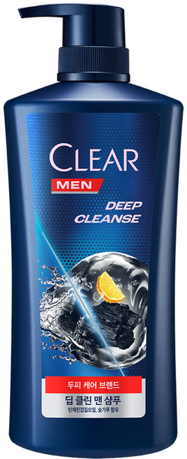 클리어 딥 클린 맨 샴푸, 650ml, 1개
