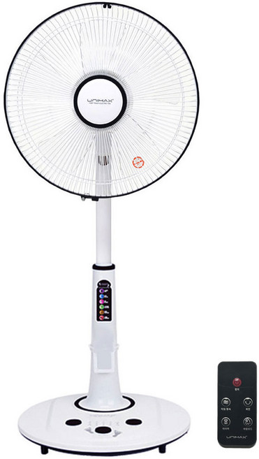 유니맥스 초미풍 발터치 리모콘 선풍기, UMF-16408R