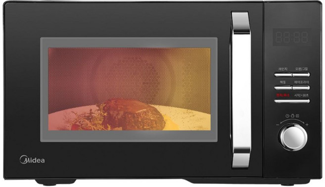 마이디어 광파오븐 에어프라이어 23L 블랙, MTO2300BL