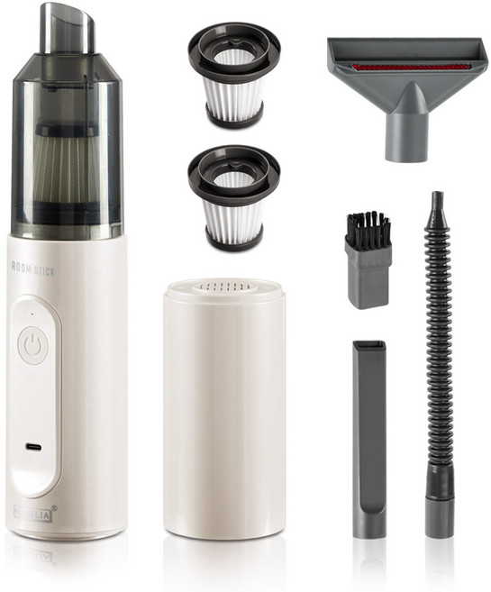 홈리아 무선 미니 청소기, HA-6KC, 아이보리