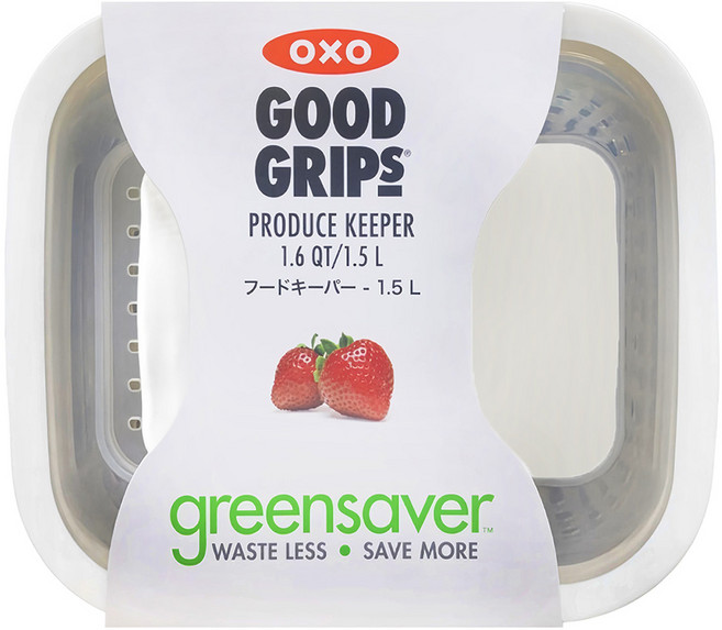 OXO 蔬果活性碳長鮮盒 1.5L, 1入, 1個