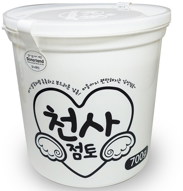 도너랜드 천사점토 벌크 700g, 1개