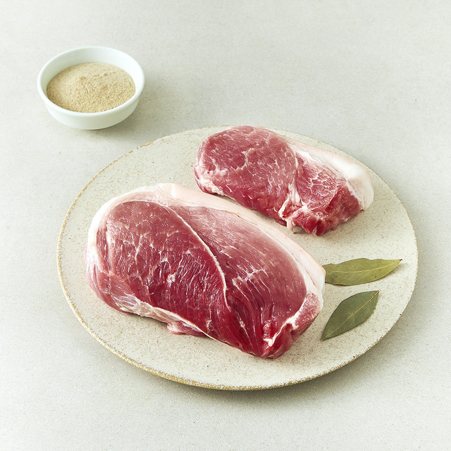 선진 포크한돈 미박 앞다리 수육용 1kg + 분말스프 2p 세트 (냉장), 1개