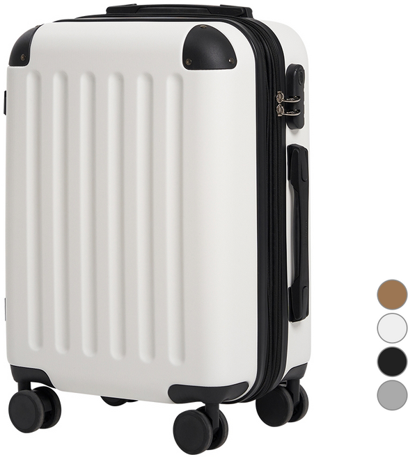 루디크 보르도 여행용 확장형 하드캐리어 20인치 24인치 28인치