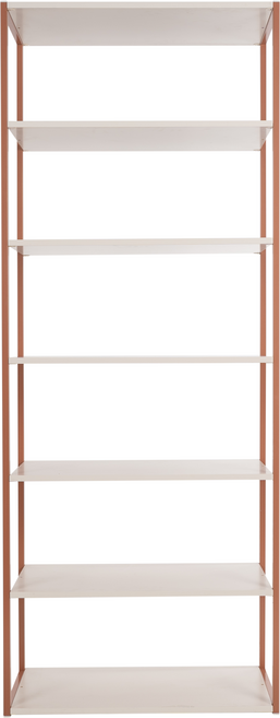 리바트 아일 드레스룸 800 단독형 선반장 방문설치, 오렌지