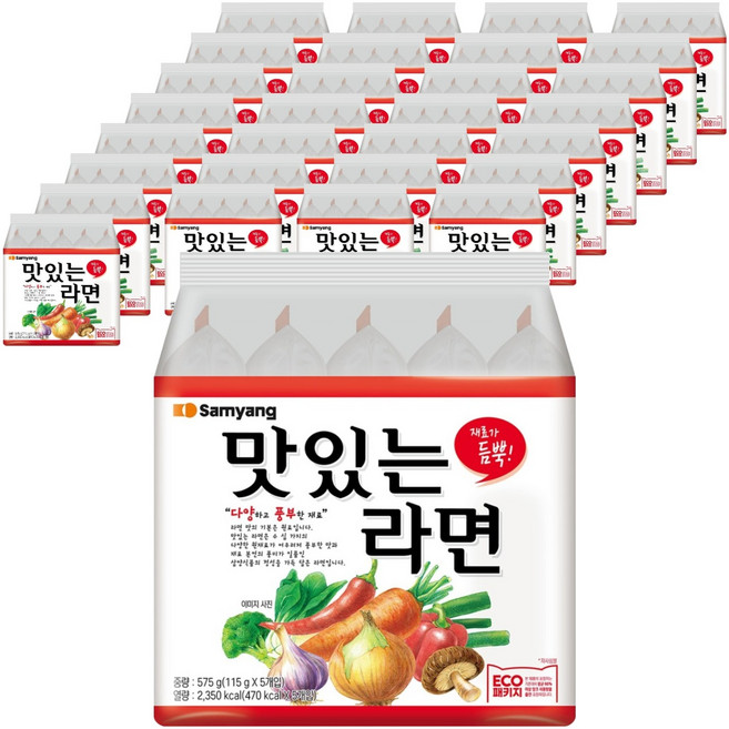 삼양 맛있는라면 115g, 35개