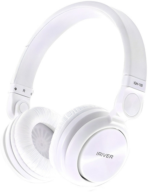 아이리버 스테레오 헤드셋 IGH-100 화이트 3.5mm단자