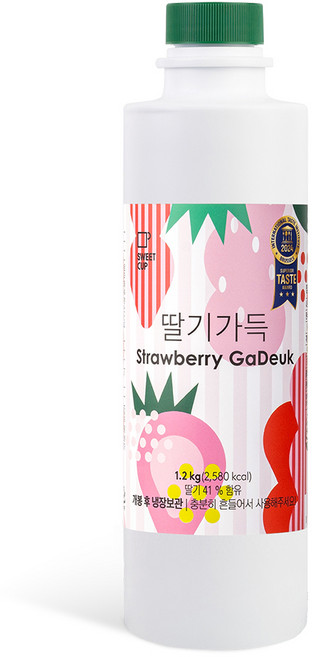 스위트컵 딸기가득 농축액, 1.2kg, 1개