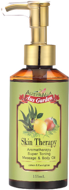 Aus Garden 澳維花園 台灣公司貨 檸檬尤加利按摩精油, 155ml, 1瓶