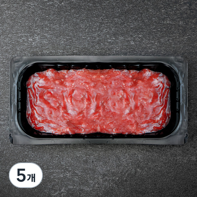 이로우 국내산 무항생제 인증 소고기 다짐육 2등급 (냉장), 300g, 5개