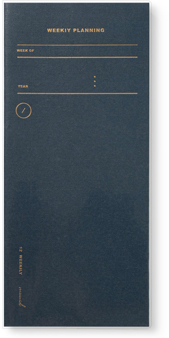 뮤니드 위클리 만년형 플래너, 1세트, 네이비