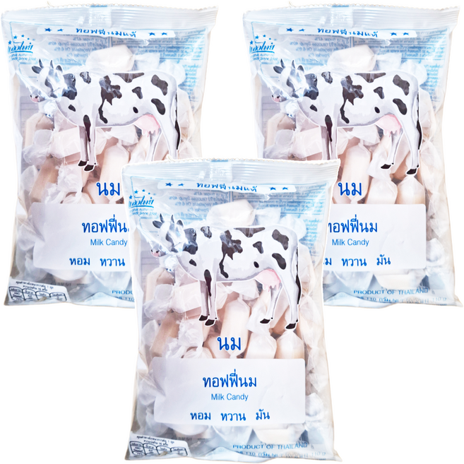 Sangthai 牛奶糖, 110g, 3袋