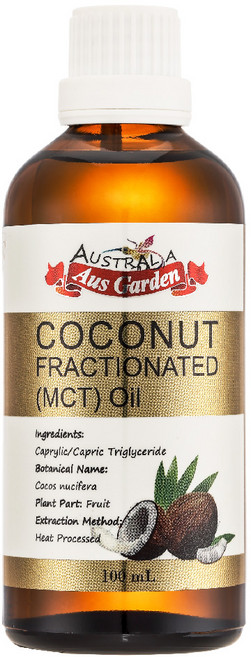Aus Garden 澳維花園 台灣公司貨 精油 A210 頂級分餾椰子油, 100ml, 1瓶