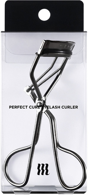 머지 퍼펙트 컬 뷰러 + 고무, 블랙, 1개