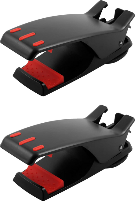 車用儀表板手機平板支架 15 x 5.3 x 5cm, 黑色, 2個
