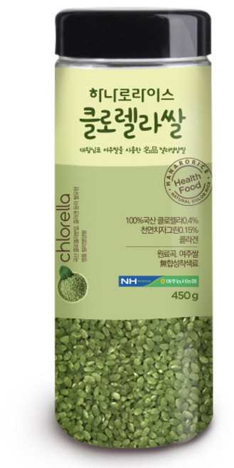 농협 하나로라이스 클로렐라쌀, 450g, 1개