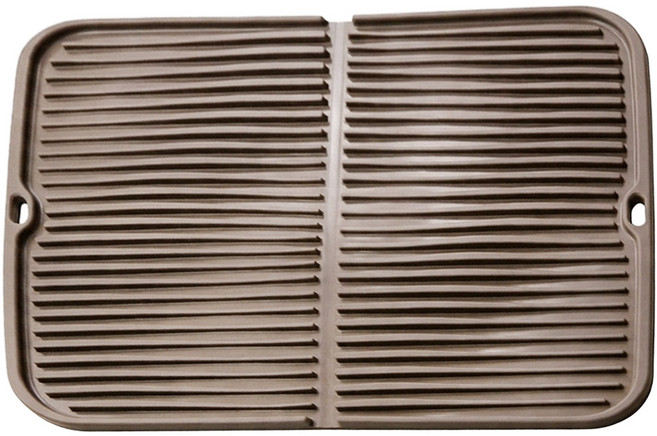 SiliPot 矽膠瀝水盤 350 × 300 × 6mm 290g, 棕色, 1個, 1層