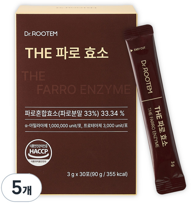닥터루템 정품 THE 파로 효소 30p, 90g, 5개