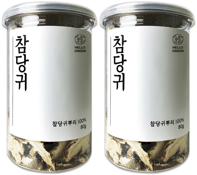 헬로우그린 국내산 참당귀, 80g, 2개