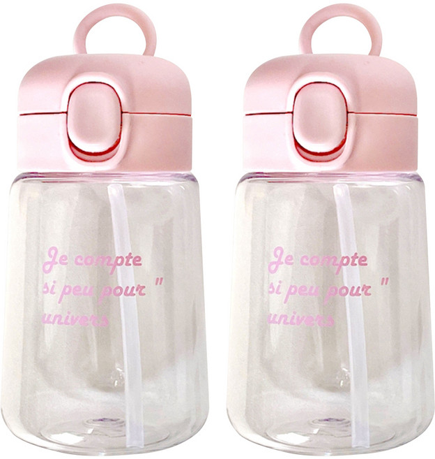 奶油色水壺 G190 101g, 櫻花粉, 350ml, 2個