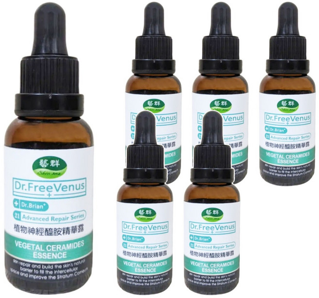 藝群 植物神經醯胺保濕精華露, 30ml, 6瓶