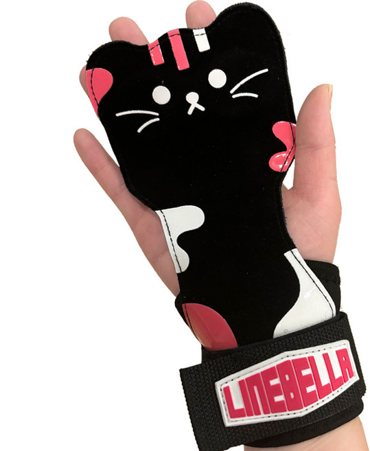 라인벨라 키티 스트랩, 2개, 블랙