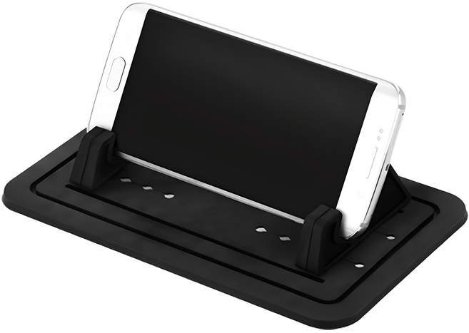 매트형 차량용 스마트폰 거치대, 1개, 블랙