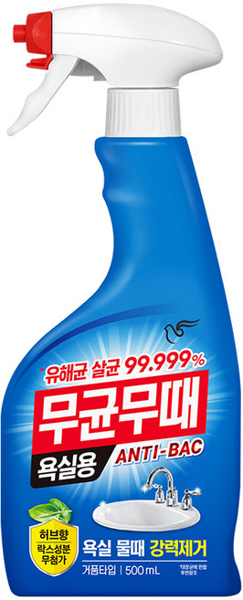 무균무때 안티박 욕실용 세정제, 500ml, 1개