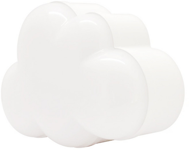 Neutron 凌騰科技 朵朵LED光感小夜燈, 雲朵 白色