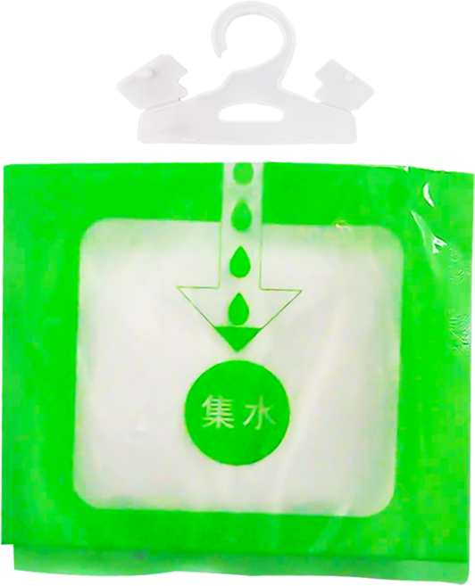 可掛式衣櫃防黴袋 3個, 320g, 1組