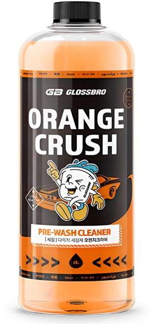 글로스브로 차량용 오렌지크러시 다목적세정제
