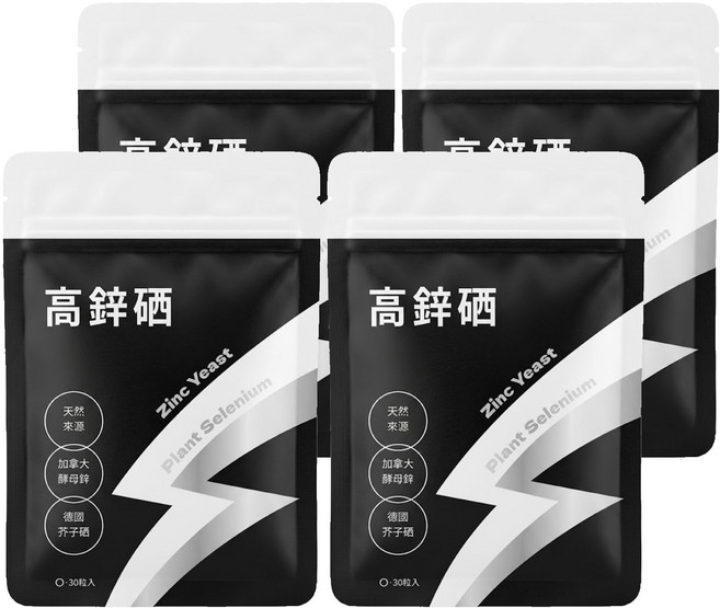 永豐 人可和 天然高鋅硒, 30顆, 12g, 4包