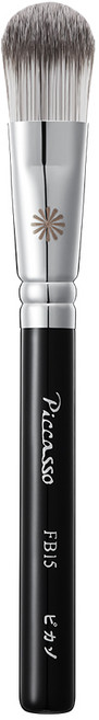 피카소 파운데이션 브러쉬 FB15, 혼합 색상, 1개