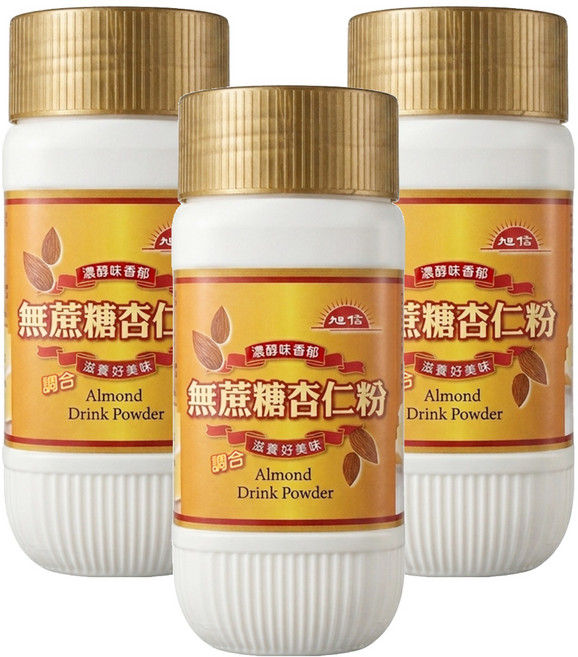 旭信 無蔗糖杏仁粉, 750g, 3罐