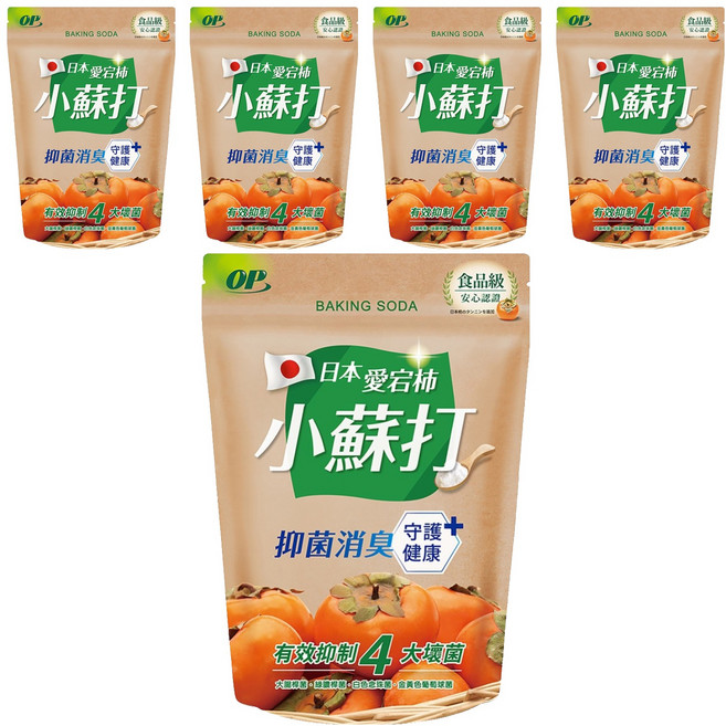 OP 日本愛宕柿小蘇打, 1kg, 5包