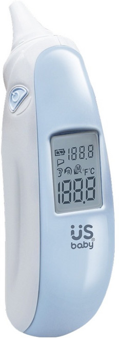 US baby 優生 紅外線耳溫槍 附收納盒, 1盒