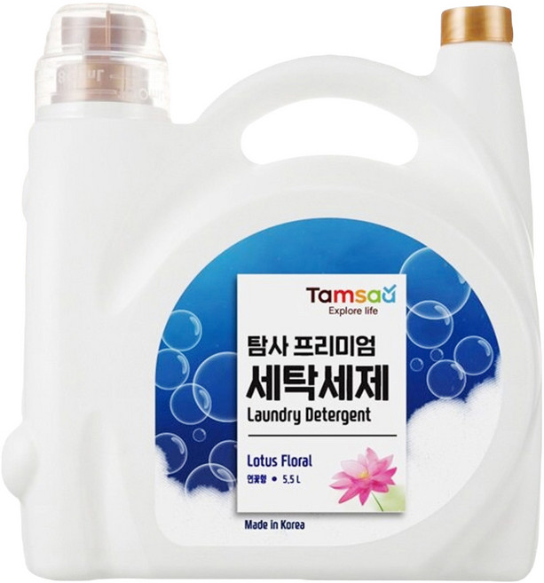 Tamsaa 高級洗衣精, 5.5L, 1桶