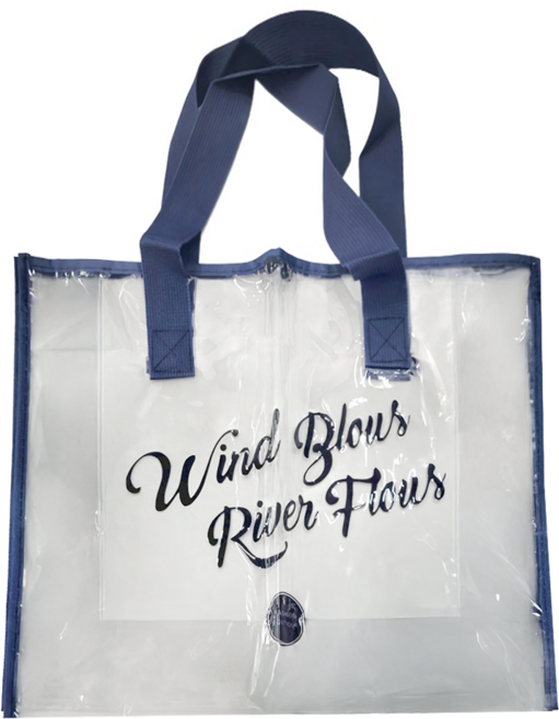 COMET 大容量透明防水袋 (TSBAG01) 藏青色 PVC材質, 1個